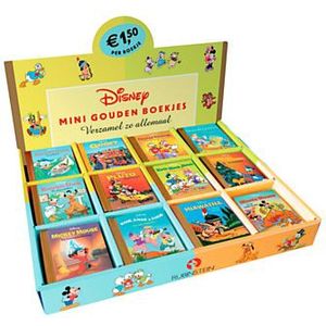 Mini Disney Gouden Uitdeelboekjes, 60 stuks