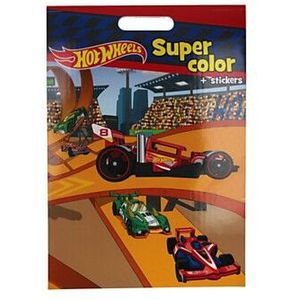 Super Color Kleurboek Hot Wheels