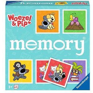 Ravensburger Woezel & Pip Memory - Geschikt vanaf 3 jaar - 64 kaarten - Concentratie en uithoudingsvermogen