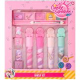 Create it! - Candy Make-up Set - 4 Lipglosses - 2 Nagellakken - 6 Oogschaduws - 2 Ringen