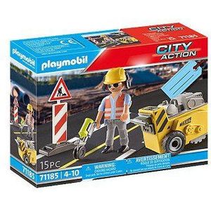 Playmobil City Action 71185 Bouwvakker met randensnijder