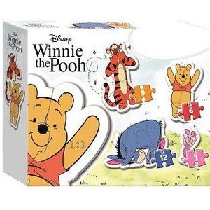 Disney Winnie de Pooh My First Puzzel (4 puzzels, 30 stukjes)