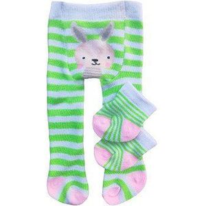 Poppen Panty en sokken Groen, 35-45 cm