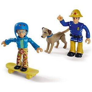 Brandweerman Sam Speelfiguren - Elvis, Norman, Nipper