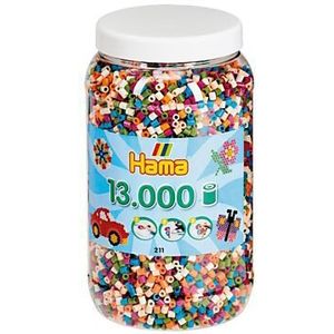 Hama Strijkkralen in Pot - Mix (58), 13.000st.