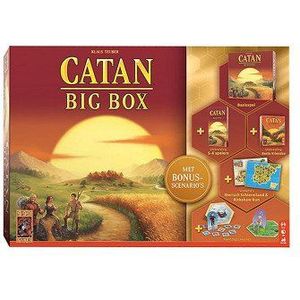 Catan - Big Box Bordspel: Speel met maximaal 6 spelers en ontdek 5 avontuurlijke scenario's!
