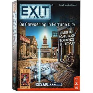 EXIT: De Ontvoering in Fortune City - Spannend gezelschapsspel met originele puzzels en intense escape room-ervaring