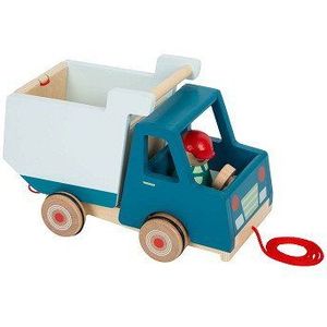 Small Foot - Houten Trekfiguur Kiepvrachtwagen