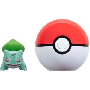 Pokémon - Clip N Go Bulbasaur met Pokébal