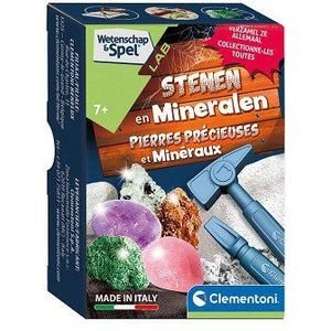 Clementoni Wetenschap en Spel - Op Zoek Naar Stenen en Mineralen