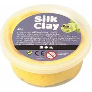 Silk Clay - Geel, 40gr.
