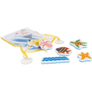 Mini Club Foam Bad Plakfiguren Zeedieren, 16dlg.