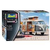 1:24 Revell 07674 VW Volkswagen T1 Camper Plastic Modelbouwpakket