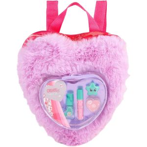 Create It! - Beauty Make-up Set - Fluffy Rugtas - Paars