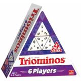 Triominos 6 spelers - Het originele tactische gezelschapsspel met genummerde stenen