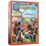 Uitbreiding op Carcassonne - Het Circus: Speel met maximaal 5 spelers en verdien extra punten met circustenten en artiesten!