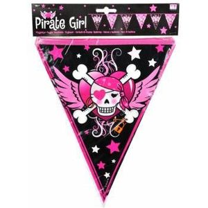 Pirate Girl Vlaggenlijn, 6mtr.