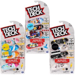 Tech Deck Ultra DLX Fingerboards 4-Pack Assorti