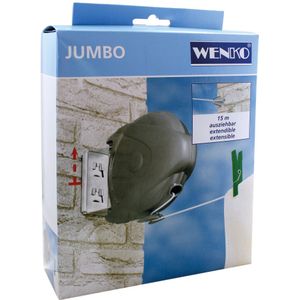 Wenko Jumbo Uittrekbare Waslijn 15M