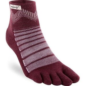 Injinji Outdoor Midweight Mini Crew Wool - ROOD - Unisex