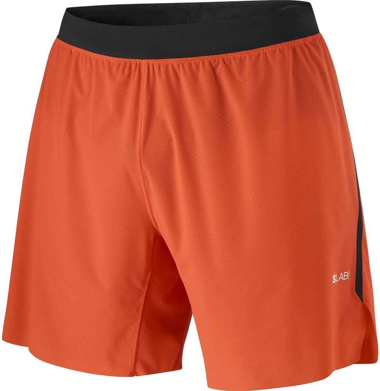 Salomon S/lab speed split 7 short here - ROOD - Heren