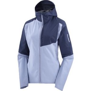 Salomon Bonatti trail jacket dames - BLAUW - Dames