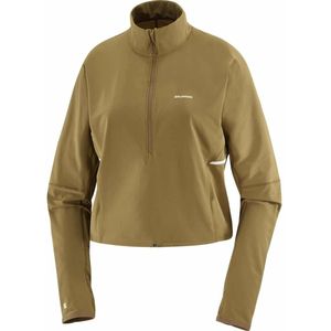 Salomon Sense aero hybrid cropped dame - GROEN - Dames