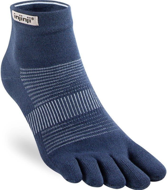 Injinji Run lightweight mini crew - BLAUW - Unisex