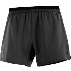 Salomon Cross 5 shorts no liner heren - ZWART - Heren