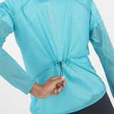 Salomon Sense aero wind jacket dames - BLAUW - Dames