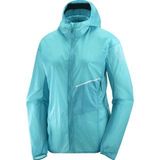 Salomon Sense aero wind jacket dames - BLAUW - Dames