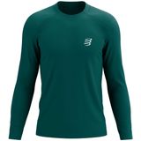 Compressport Performance ls tshirt heren - GROEN - Heren