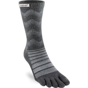 Injinji Outdoor midweight crew wool - GRIJS - Unisex