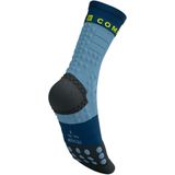 Compressport Pro racing socks winter trail - BLAUW - Unisex