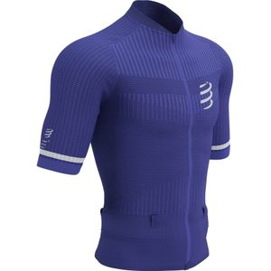 Compressport Trail postural ss top heren - BLAUW - Heren