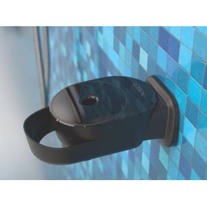 Lesseau Shower bar soap dispenser zwart - ZWART - Unisex