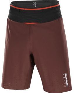 Salomon S/lab ultra 2in1 short heren - BRUIN - Heren