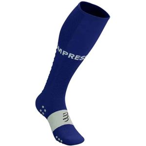 Compressport Full socks run - BLAUW - Unisex