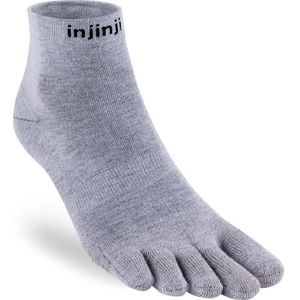 Injinji Liner lightweight mini crew - GRIJS - Unisex