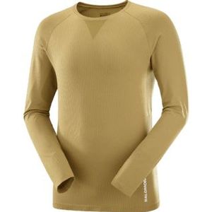 Salomon Sense aero seamless tee heren - BRUIN - Heren