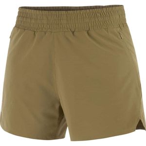 Salomon Shakeout core short 4 dames - GROEN - Dames
