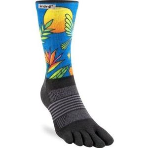 Injinji Artist designed Sunny San Diego Women Crew - Multi - Dames