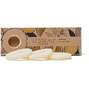 Lesseau Travel soap refill lemon - . - Unisex