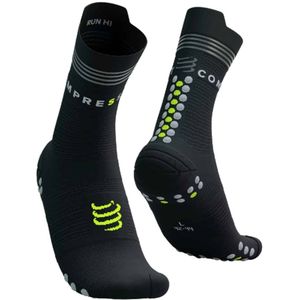 Compressport Pro racing socks v4.0 run high Zwart - Multi - Unisex