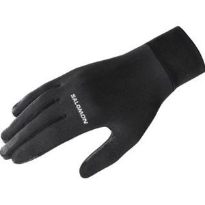 Salomon Cross warm glove u - ZWART - Unisex