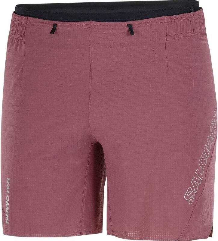 Salomon Sense aero 7" short heren - ROOD - Heren