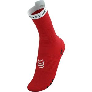 Compressport Pro racing socks v4.0 run high - ROOD - Unisex