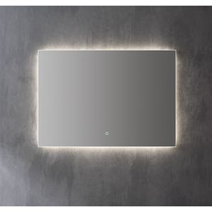 Spiegel Infinity Indirect LED verlichting 140 cm met Spiegelverwarming