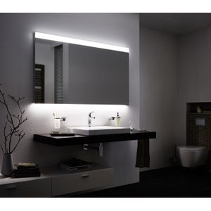 Badkamerspiegel met LED verlichting 80 cm Boven en Onderverlichting Classic met Verwarming Anti Condens