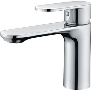 Opbouw Wastafelkraan Lucera Elba Rond Chroom messing